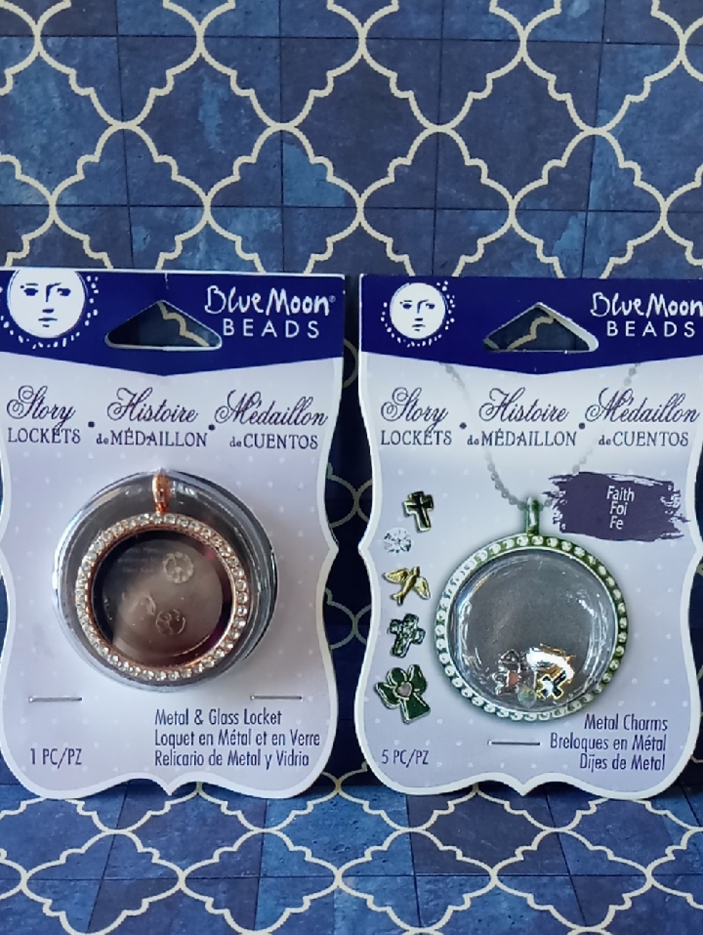 Blue Moon Beads Story Locket & Charms